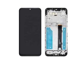 Tela frontal touch display compativel k41s c/aro