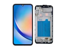Tela frontal touch display compativel s a24 c/a oled
