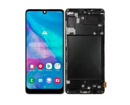 Tela frontal touch display compativel s a71 incell c/aro