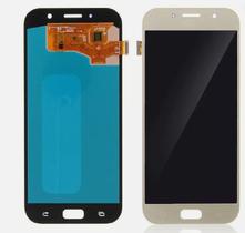 Tela frontal touch display compativel s a720 incel dourado