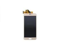 Tela frontal touch display compativel s j5 metal (j510) original dourada