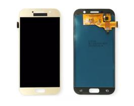Tela frontal touch display s a520 incell dourado