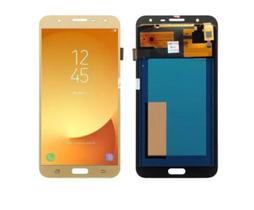Tela frontal touch display s j7 neo (j701) original dourada
