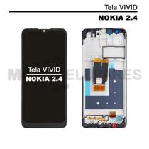 Tela frontal VIVID com aro celular NOKIA modelo NOKIA 2.4