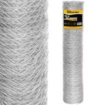 Tela Galvanizada Fio 23 1,50x50metros Galinheiro Horta The Black Tools
