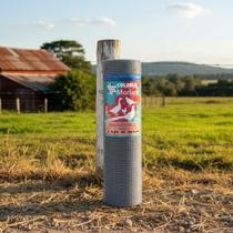 Tela Hexagonal Coleira Resistencia Morlan 1 BWG 24 1,20m x 50m Galvanizada