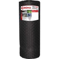 Tela Hexagonal, Galinheiro, 1 m x 50 m, Preta, 9361 Roma OstenVonder