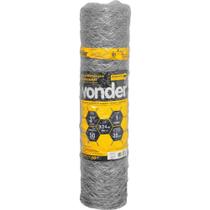 Tela Hexagonal Mangueirão 3'' 50M Vonder Galvanizada 16Kg Tela Hexagonal Mangueirão 3'' 50M Vonder Galvanizada 16Kg