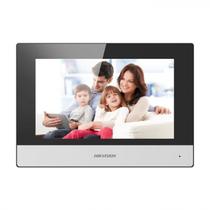 Tela IP Touch screnn Monitor para Vídeo Porteiro Hikvision Monitor 7" DS-KH6320-WTE1 memoria 128mb