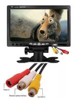 Tela Lcd 7 Polegadas Portátil Monitor Veicular Digital rca - Alinee