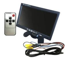 Tela Lcd 7p Portátil Monitor Cftv E Veicular Digital E - OEM