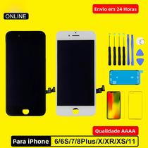 Tela LCD Com Digitalizador E Display 3D Touch Para iPhone 6, 6S, 7, 8 Plus, X, XR, XS MAX, 11 pro - JCH