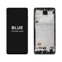 Tela LCD De 6,7'' Com Digitalizador Touch Screen E Aro Para Samsung Galaxy A72 A725 A725F