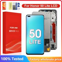 Tela LCD De Alta Qualidade De 6,67 Polegadas Para Honor 50 Lite Com Moldura E Digitador Touch - sinmaytai
