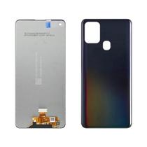Tela LCD Digital Touch Screen Com Moldura Para Samsung Galaxy A21S A217 A217F