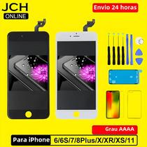 Tela LCD e Digitizador para iPhone 6 a 14 - com 3D Touch