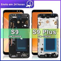 Tela LCD Samsung S9 plus G965F G960F Com Aro, Display TFT De Qualidade, Substituição Do