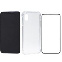 Tela Lcd Touch Para ip Xr Preto Capa Película 3D