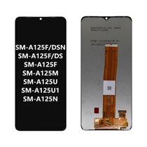 Tela LCD Touch Screen Digitizer OEM De 6,5 Polegadas Para Samsung A12, Para SM-A125M A125F A125U
