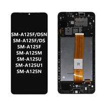Tela LCD Touch Screen Digitizer OEM Samsung A12 De 6.5 Polegadas Para SM-A125M A125F A125U