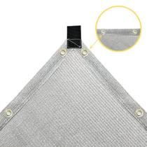 Tela Lona Cinza Cobertura Pergolado Sombrite 90% 4X6