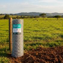 Tela Mangueirão Fio 18 Malha 3 Galvanizada 1,80 x 50 m Alambrado Hexagonal Rural