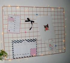 Tela Memory Board Cor Rosé 60 x 100 cm Tela Memory Board Cor Rosé 60 x 100 cm