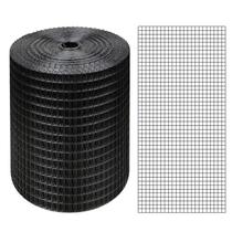 Tela metálica galvanizada WURJHSONG de 3 m x 10 cm com revestimento de PVC Tela metálica galvanizada WURJHSONG de 3 m x 10 cm com revestimento de PVC