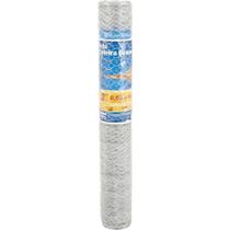Tela Metálica Hexagonal, Galinheiro, Coleira Branca, Malha 2", 23 BWG x 1,5 m, com 50 m, Morlan Tela Metálica Hexagonal, Galinheiro, Coleira Branca, Malha 2", 23 BWG x 1,5 m, com 50 m, Morlan