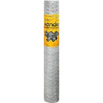 Tela Metálica Hexagonal, Galinheiro, Malha 2", 18 BWG x 1,8 m, com 50 m, Vonder OstenVonder