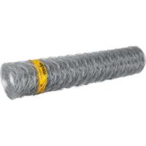 Tela Metálica Hexagonal, Mangueirão, Malha 3", 18 BWG x 1,2 m, com 50 m, Vonder