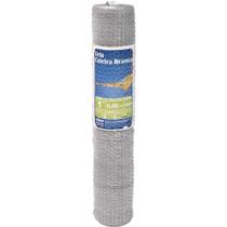 Tela Metálica Hexagonal Pinteiro 1,5 M X 50 M Galvanizada Morlan - Malha 1" Bwg 24 Para Cercar