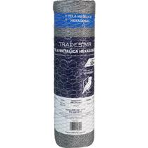 Tela Metálica Hexagonal Viveiro Bwg-26 60Cmx50M Tradestar Tela Metálica Hexagonal Viveiro Bwg-26 60Cmx50M Tradestar
