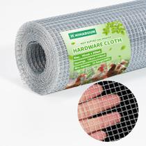 Tela Metálica HIHADUUM 41x610 cm 1/4" Arame Galvanizado 23 Gauge Tela Metálica HIHADUUM 41x610 cm 1/4" Arame Galvanizado 23 Gauge