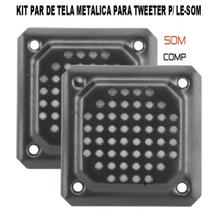 Tela metalica para tweeter p/ le-som par Tela metalica para tweeter p/ le-som par