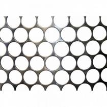 Tela Moeda Inox 430 Largura 0,35m Espessura 1,30mm Furo 24,7mm