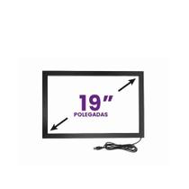 Tela Moldura Touch Screen Infra Vermelho 19" 16:9 10 Toques O&m