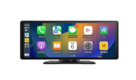 Tela Monitor de Carro Multimídia Com Suporte Carplay Android Auto C/ Câmera de Ré