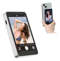 Tela Monitor Espelhamento Câmera Traseira Vlogpro Mag Safe Projetor Portátil Magnético Tela Monitor Espelhamento Câmera Traseira Vlogpro Mag Safe Projetor Portátil Magnético