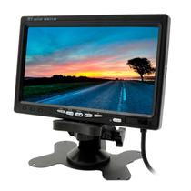 Tela Monitor LCD Roadstar veicular Câmera de Ré Estacionar