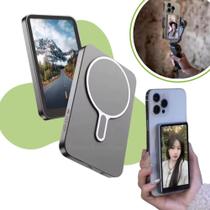 Tela Monitor Magnético Selfie para Celular Sem Fio Para Usar Câmera Traseira Do Smartphone Vlog Gravação De Vídeo