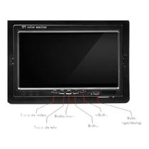 Tela Monitor Tft Veicular Lcd 7 Polegadas Digital Controle