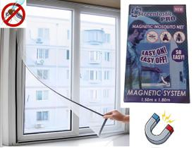 Tela Mosqueteiro Janela Ima Magnetico Anti Insetos Dengue Ajustavel