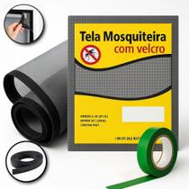 Tela Mosquiteira Adesiva Fibra de Vidro para Janela Instalação Rápida e Proteção Contra Insetos
