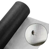 Tela Mosquiteira Fibra Vidro Preta 150 x 120cm Proteção Janela Anti Mosquitos Pernilongos