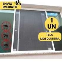 Tela Mosquiteira Janelas Antiinseto Mosquito 150x180 para Janelas Proteção Contra Pernilongo1 - NoBrand