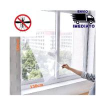 Tela Mosquiteira para Janela Proteção Anti Inseto Pernilongo Mosquitos 1.3m x 1.5m Fácil instalação - Clink