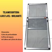 Tela Mosquiteira Regulável / Ajustável - Brilhante
