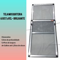 Tela Mosquiteira Regulável para Janelas Brilhante
