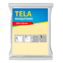 Tela Mosquiteiro Ajustável Janela Fixação Magnética Branco